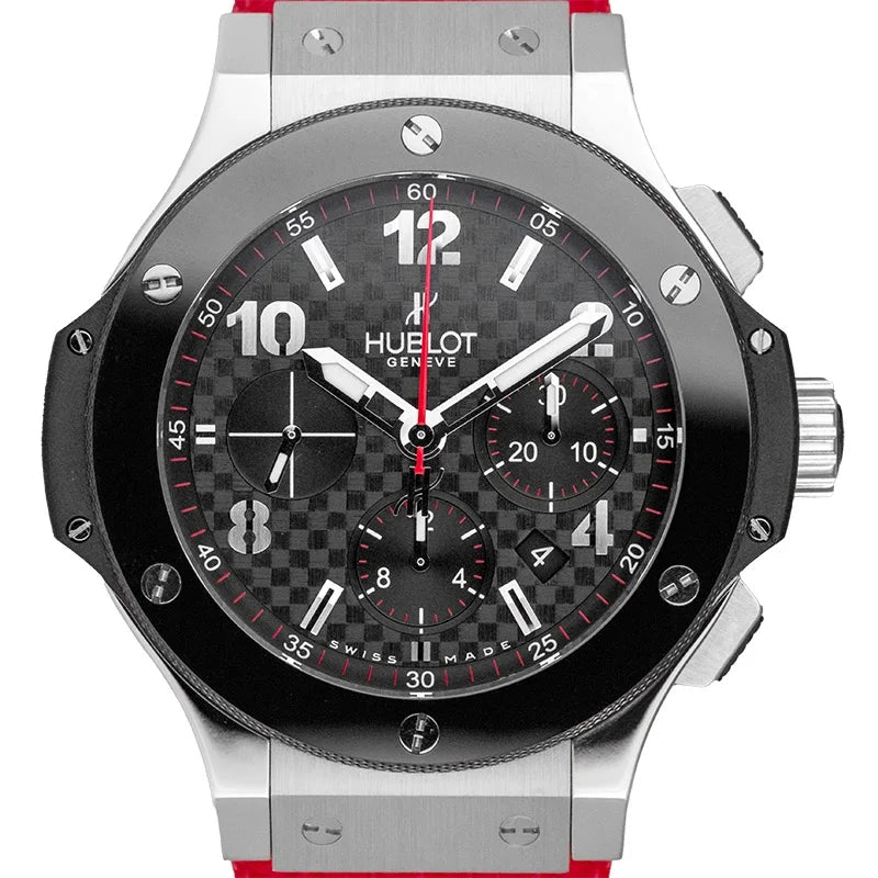 Hublot Big Bang 44mm 301.SB.130.RX Red Strap Watch