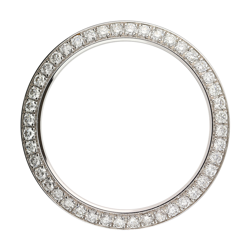 Rolex Day-Date / DateJust 41mm White Gold Diamonds Custom Bezel