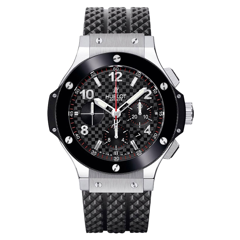 Hublot Big Bang 44mm Steel Watch with Ceramic Bezel 301.SB.131.RX