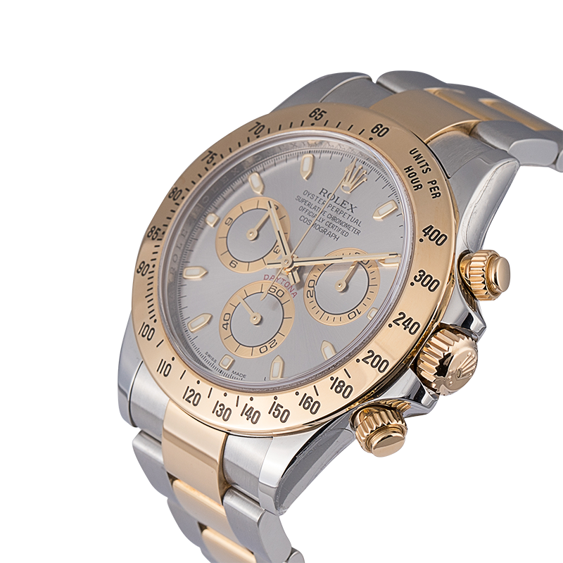 Rolex Cosmograph Daytona Steel and 18ct Yellow Gold Silver/Index 116523