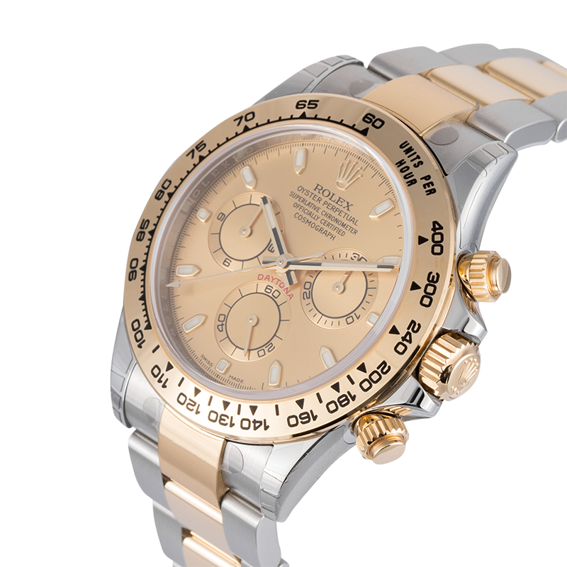 Rolex Cosmograph Daytona Stainless Steel and 18ct Yellow Gold Champagne/Index 116503