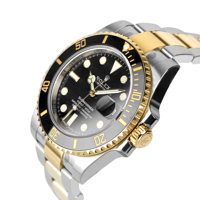 Rolex Submariner Date 40mm Steel and Yellow Gold Black Dial 116613LN