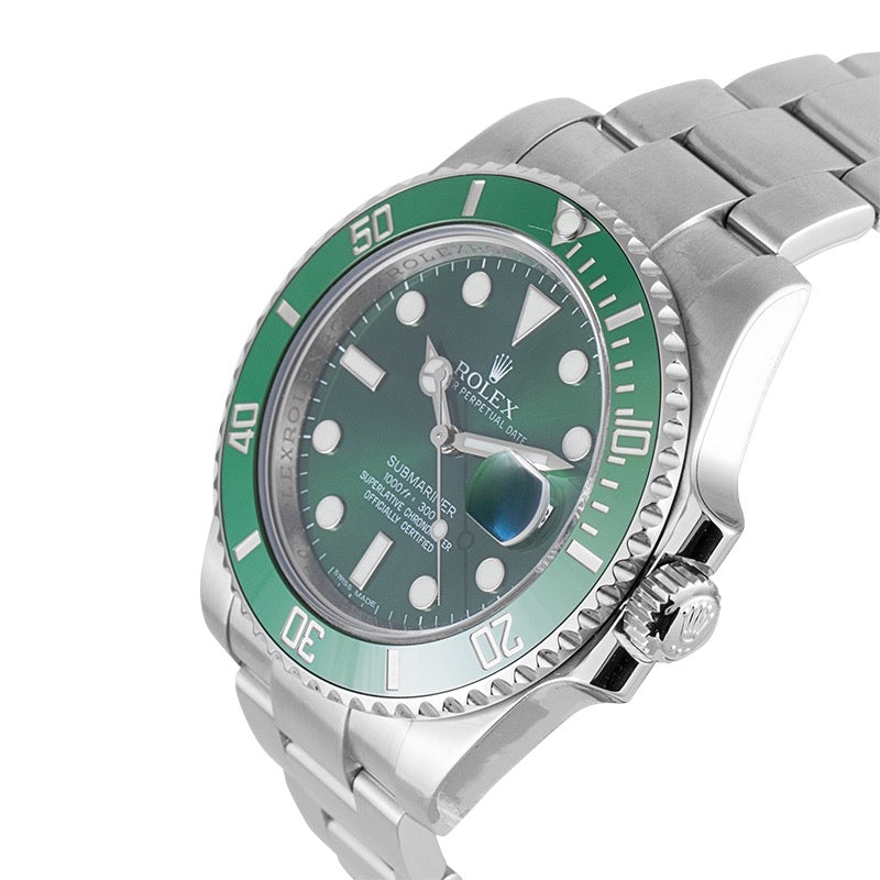 Rolex Submariner Date Stainless Steel Green Dial (Hulk) 116610LV