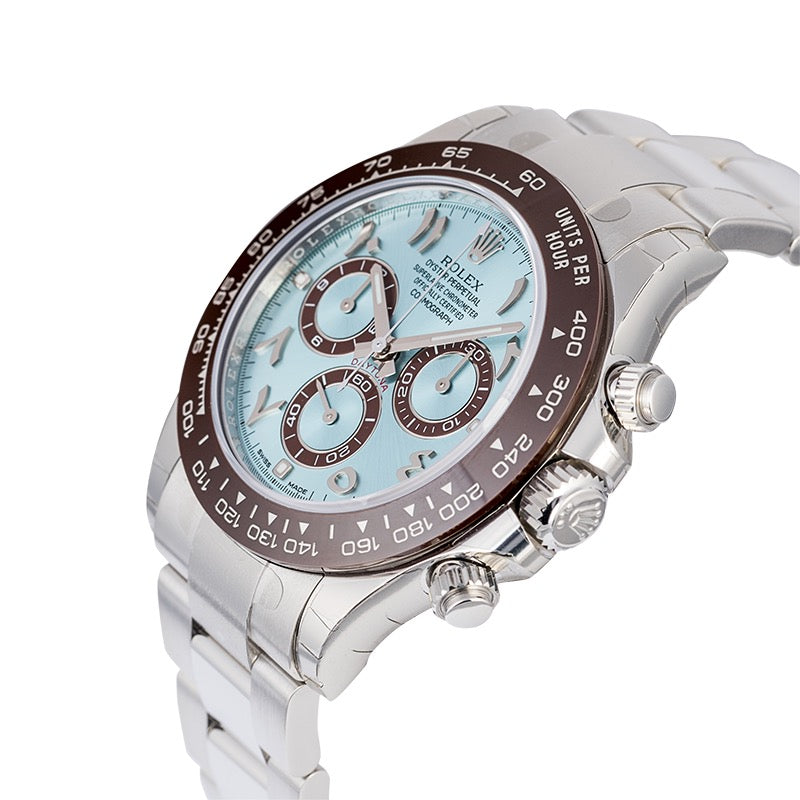 Rolex cosmograph daytona ice blue mens watch on sale