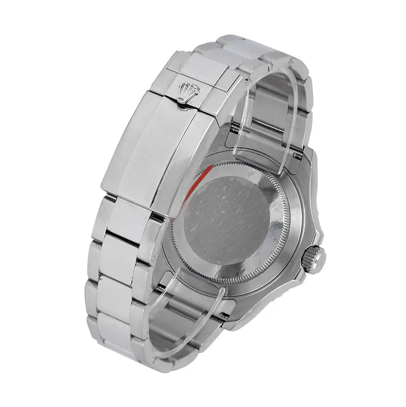 Back view of Rolex 126622 oyster bracelet with fold over clasp