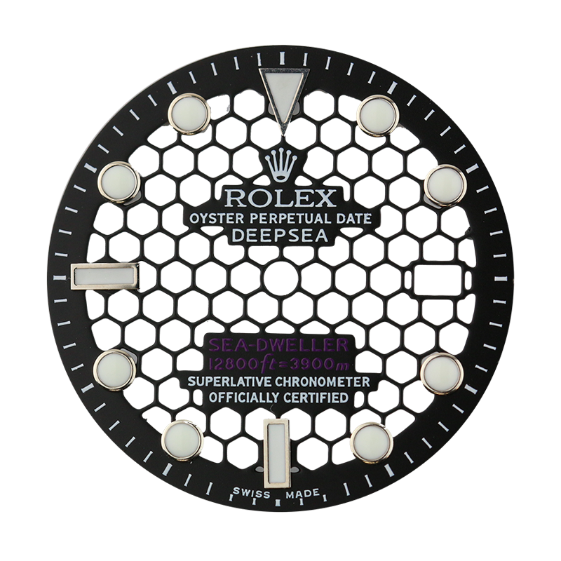 Custom Opwenworked Dial for Rolex Deepsea