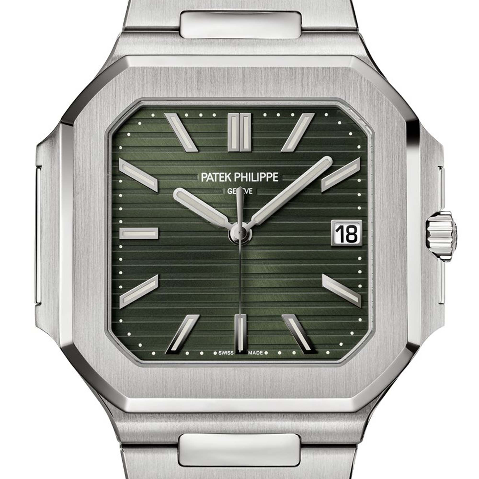 Patek Philippe Cubitus Steel Green Dial 5821/1A