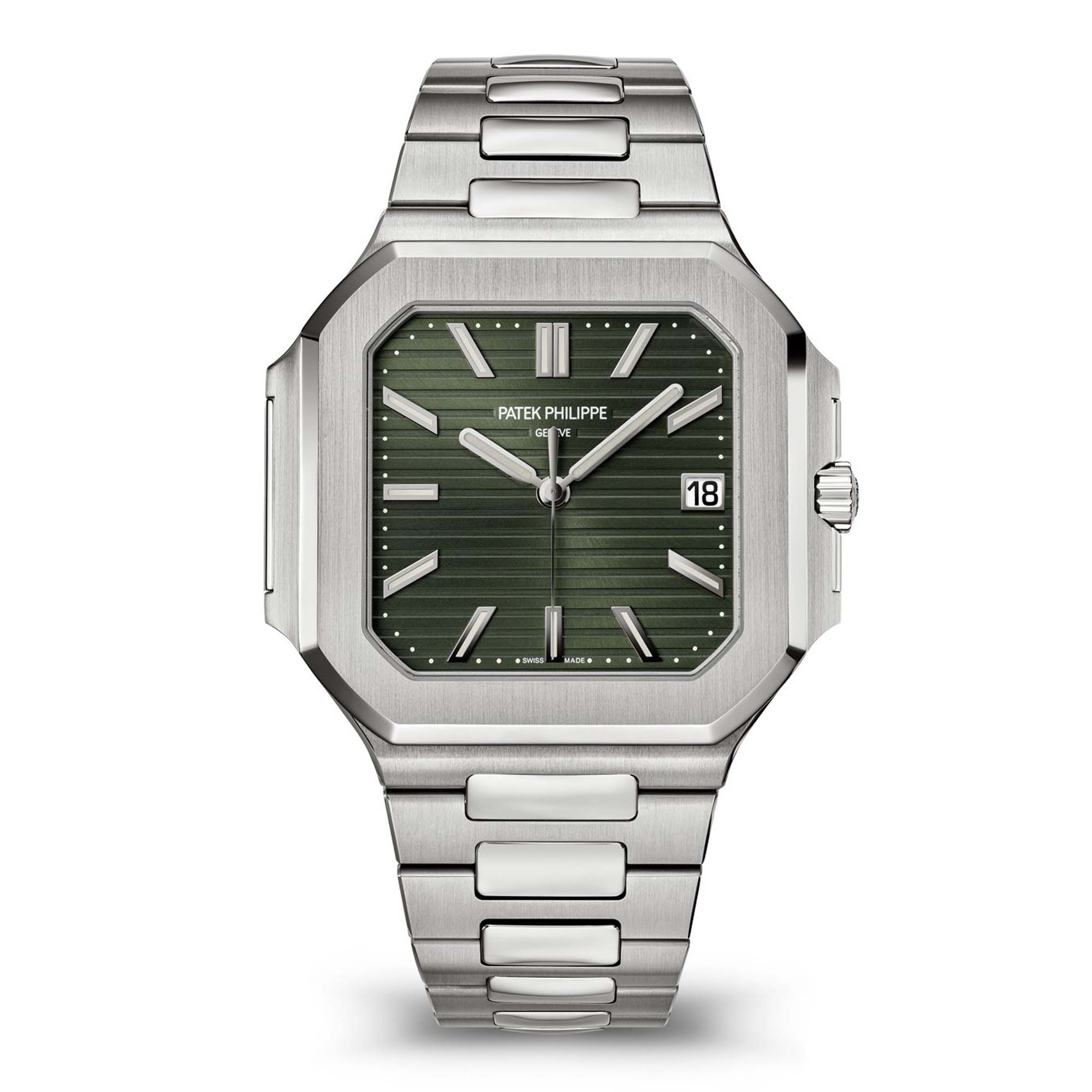 Patek Philippe Cubitus Steel Green Dial 5821/1A