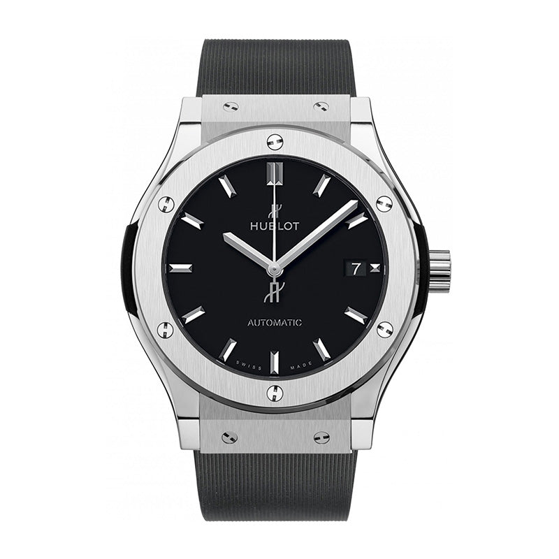 Hublot Classic Fusion 45mm Titanium Black Dial 511.NX.1171.RX