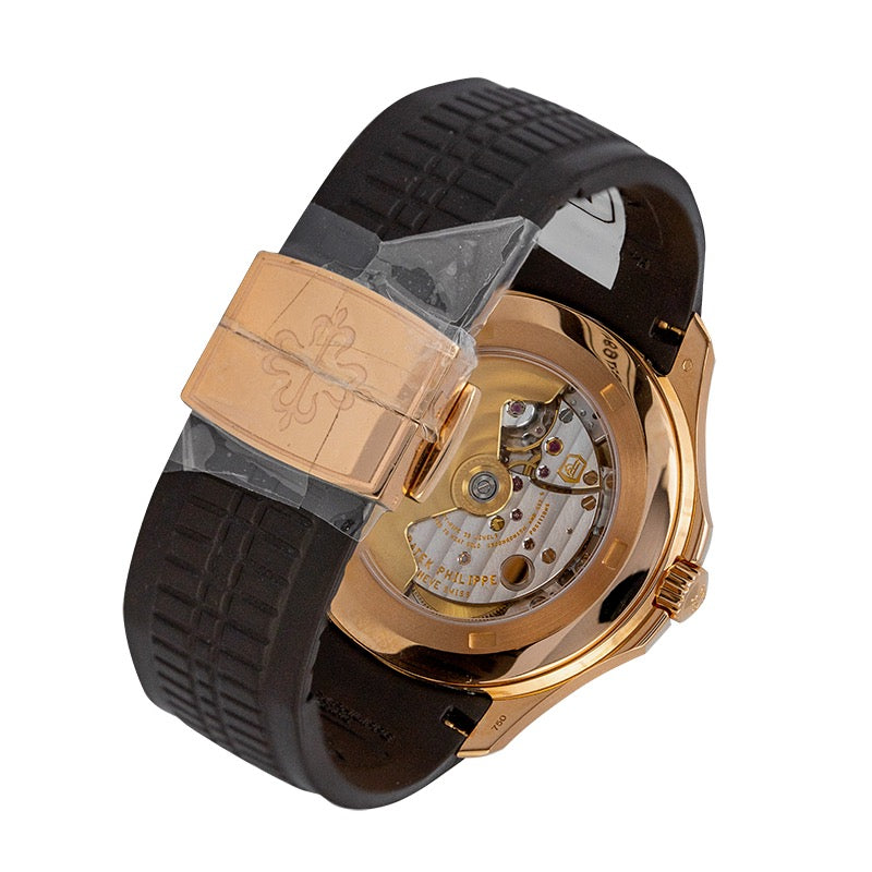 Patek Philippe Aquanaut 5167R Rose Gold Brown Rubber Strap