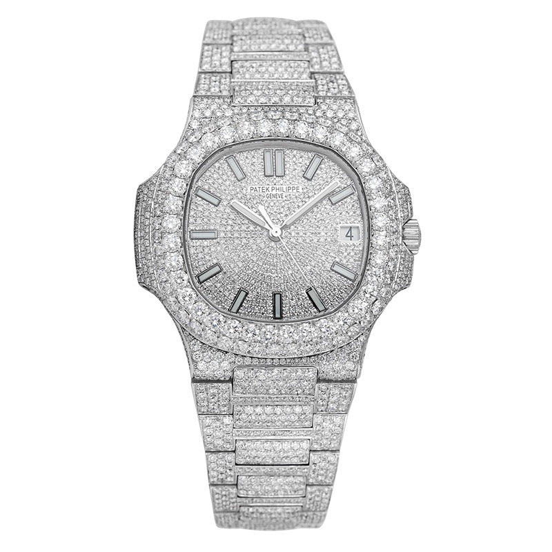 Custom Diamond Set Patek Philippe Nautilus 5711G