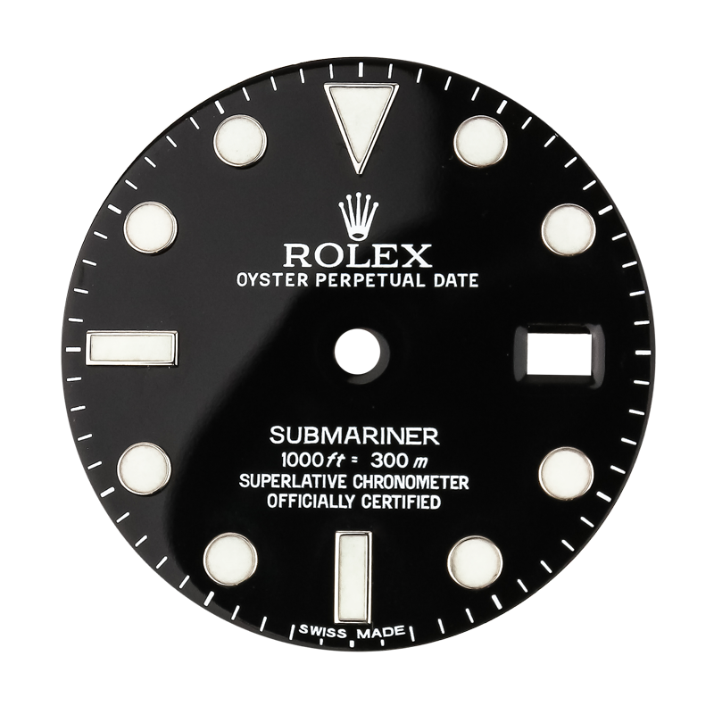 Rolex Submariner 40mm Black Original Factory Dial