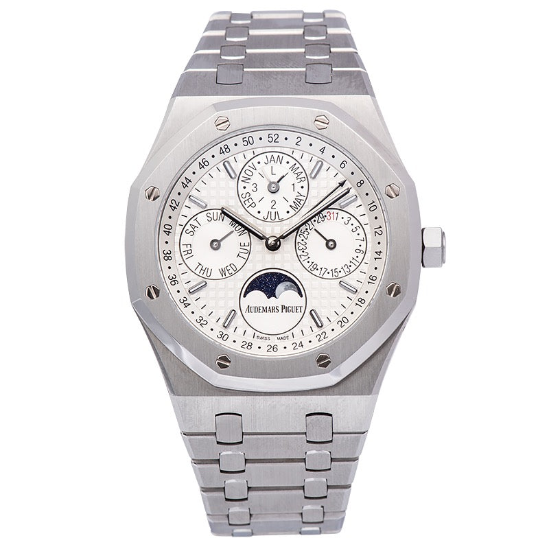 Audemars Piguet Royal Oak Perpetual Calender Steel White Dial 26574ST.OO.1220ST.01