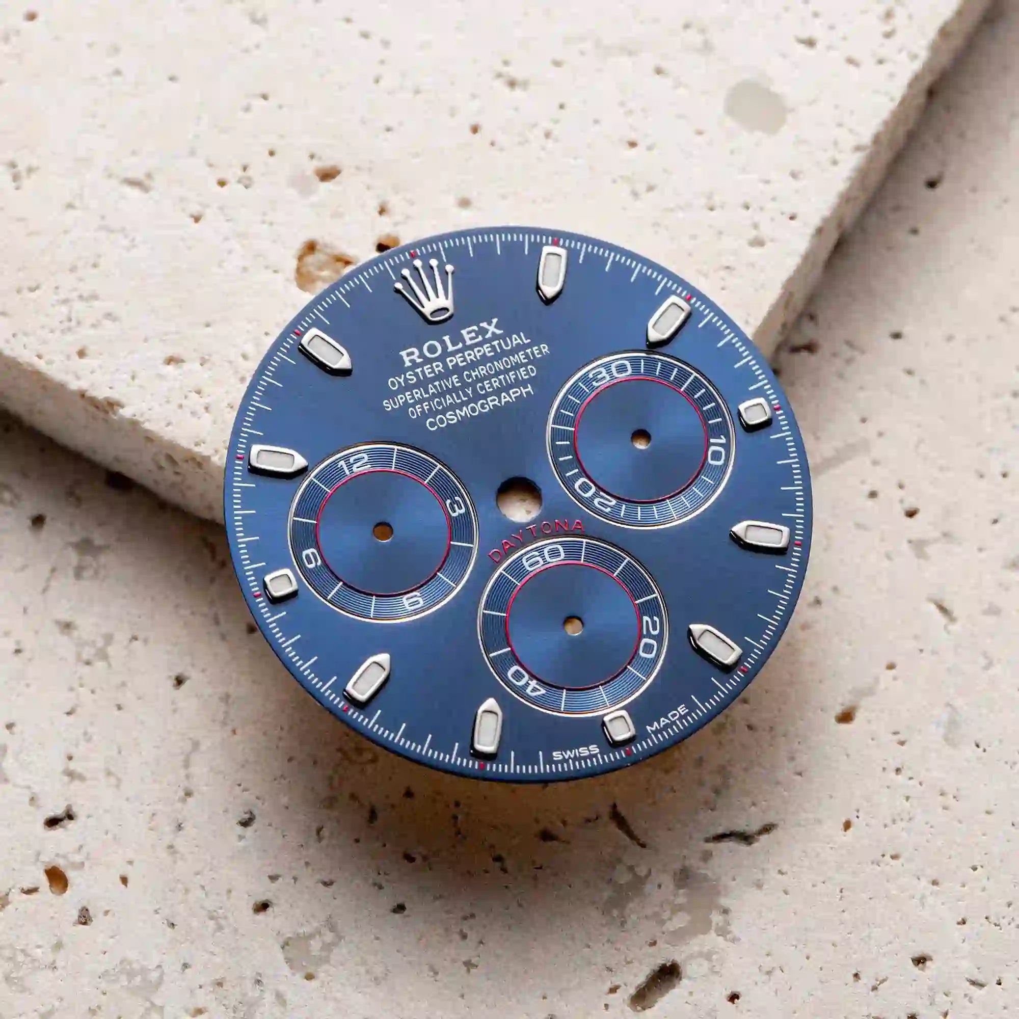 Side angle - Factory Blue Dial for Rolex Daytona