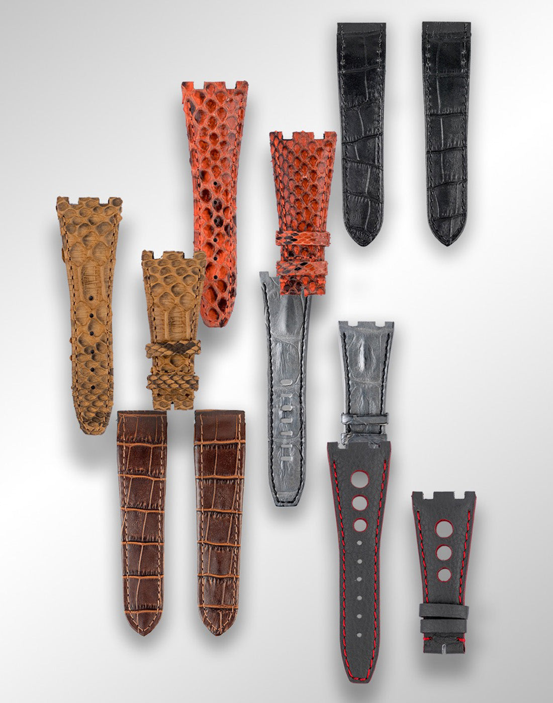 Straps for Cartier, Rolex and Audemars Piguet