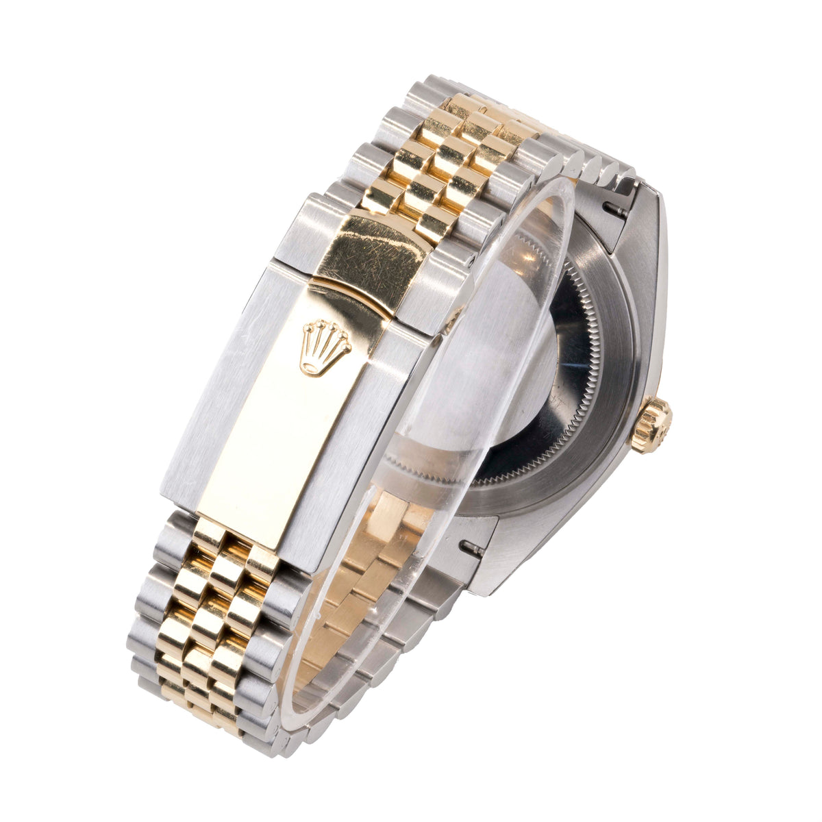 ROLEX DATEJUST 41 STEEL/GOLD BLACK DIAL JUBILEE 126333