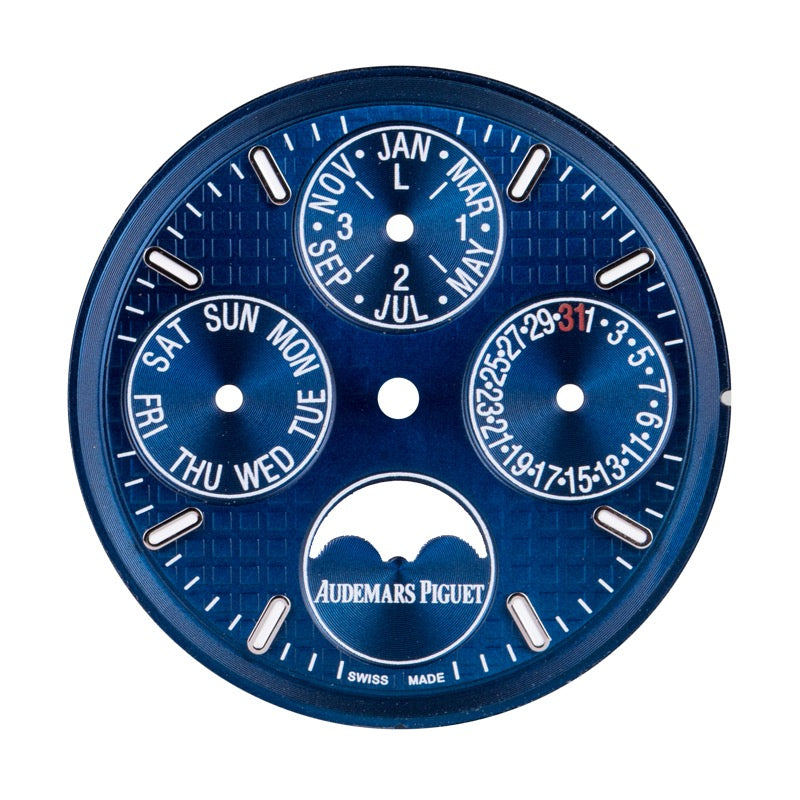 Custom Blue Dial for Audemars Piguet Royal Oak Perpetual Calendar