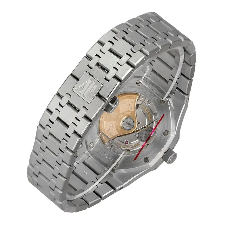 Back case view - AP Royal Oak 39mm 15300ST.OO.1220ST.01 with double fold