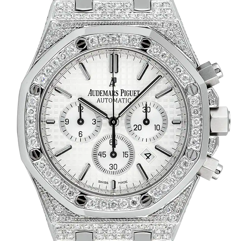 Audemars Piguet Royal Oak Chronograph 41mm Custom Diamond Set