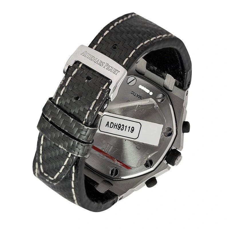 Back case view of AP Royal Oak Offshore 42 Steel 26470ST.OO.A101CR.01