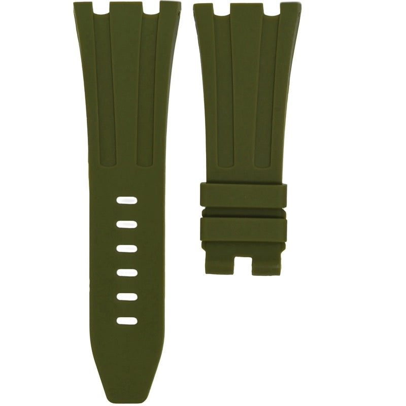 Horus Rubber Strap for AP Royal Oak Offshore 42 (Buckle) - Olive Green