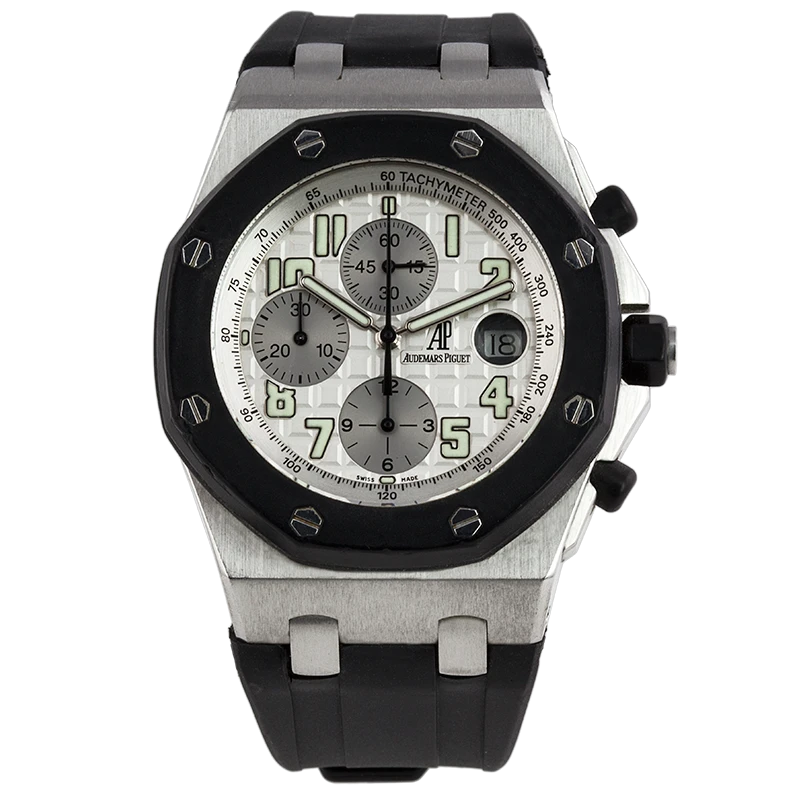 Full view - AP Royal Oak Offshore Chronograph 25940SK.OO.D002CA.02