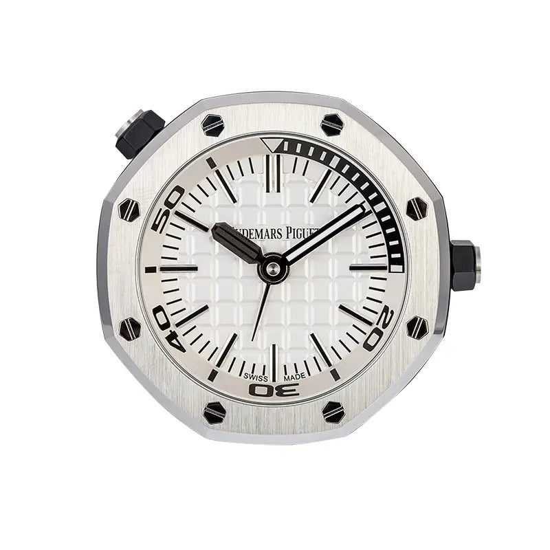 Dial view - Audemars Piguet Royal Oak Offshore Diver Table Clock