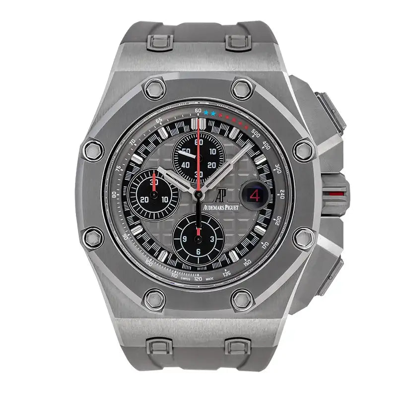 Full view of Audemars Piguet Royal Oak Offshore Michael Schumacher Titanium Limited Edition 26568IM.OO.A004CA.01