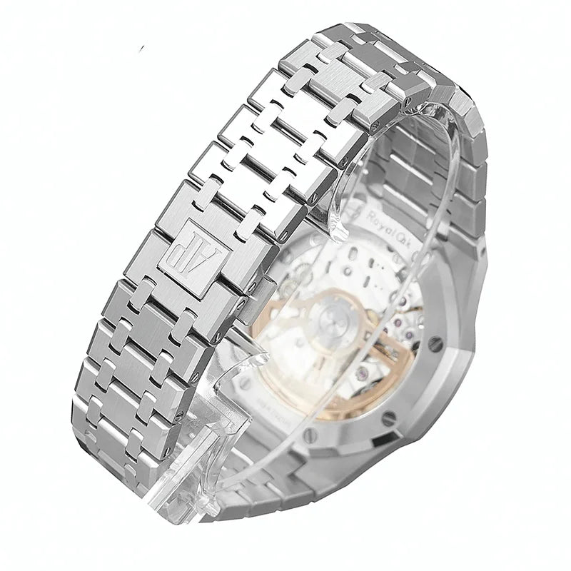 Back view of AP Royal Oak stainless steel bracelet 15500ST.OO.1220ST.04