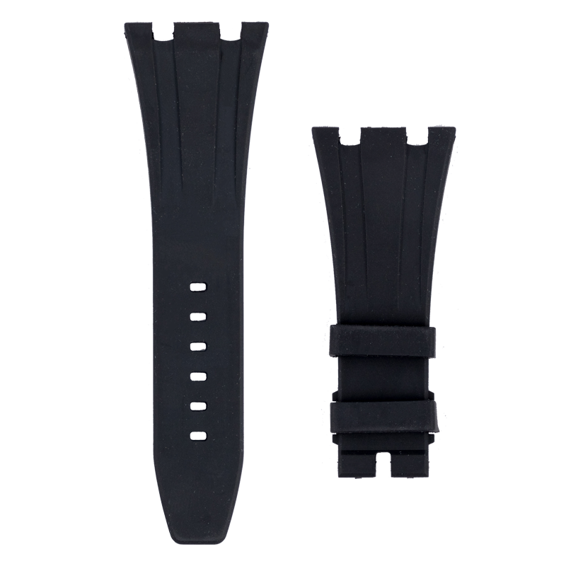 Scuta 100% Rubber Strap Black For Audemars Piguet Royal Oak Offshore 42mm