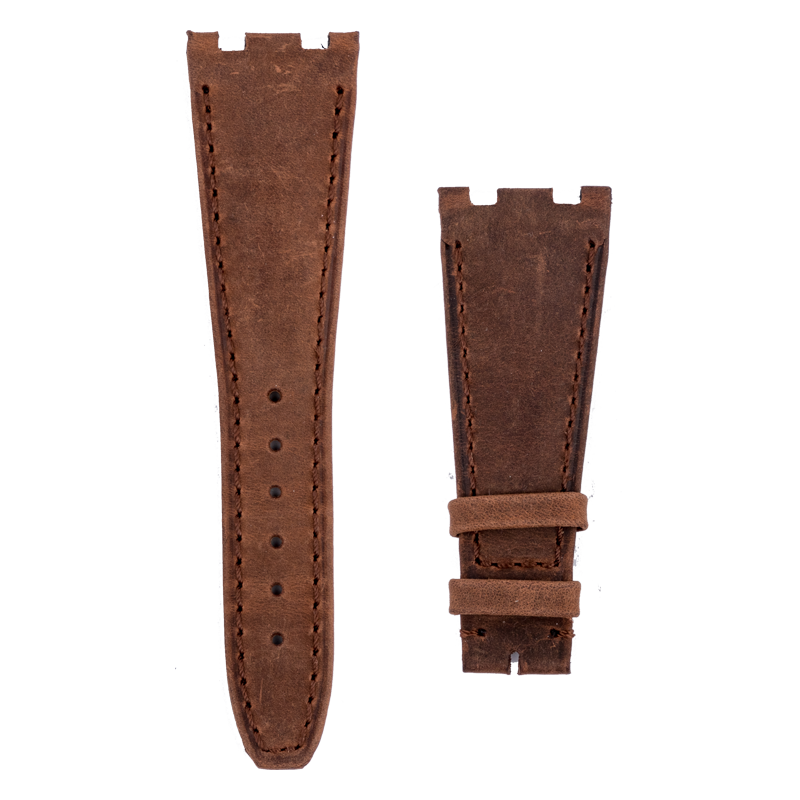 Custom Brown Suede Strap for Audemars Piguet Royal Oak Offshore 42mm