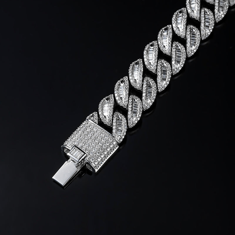 Diamond Set White Gold Bracelet