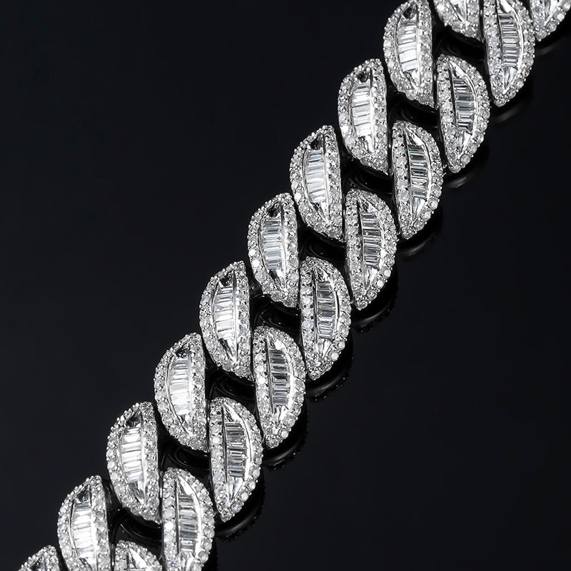 Diamond Set White Gold Bracelet