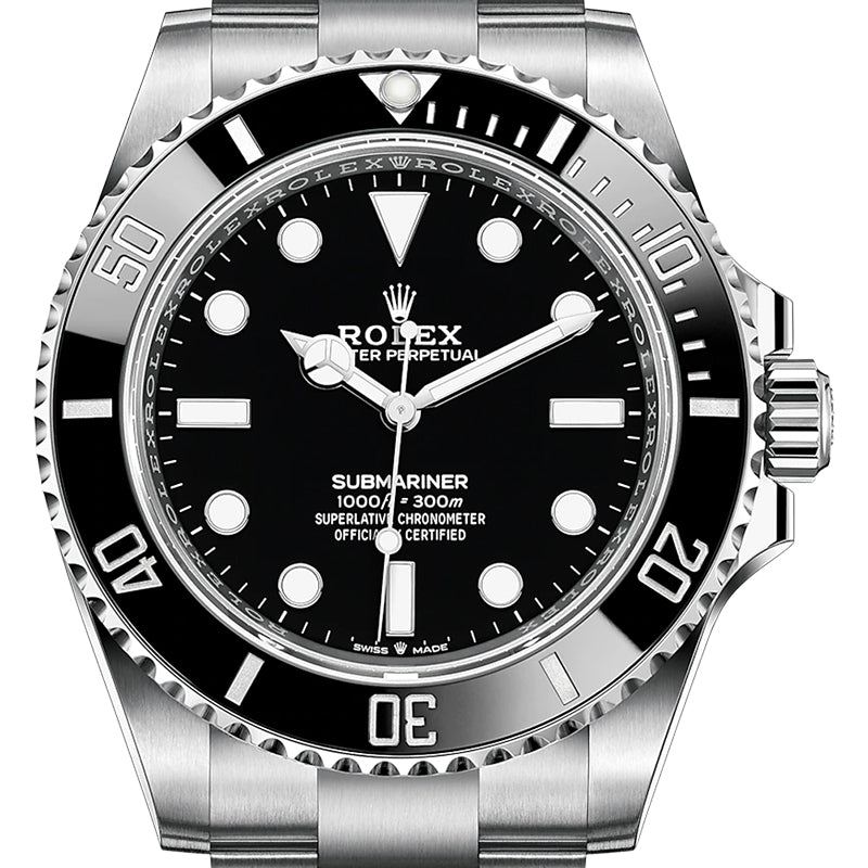 Rolex Submariner Black Dial 124060