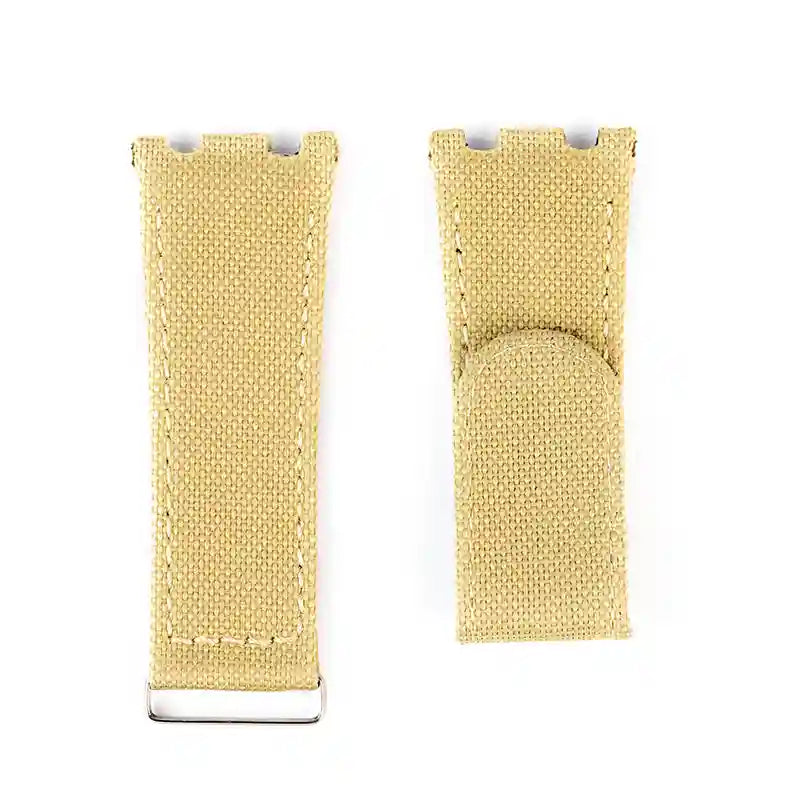 Custom Beige Nylon Strap for AP Royal Oak Offshore 44