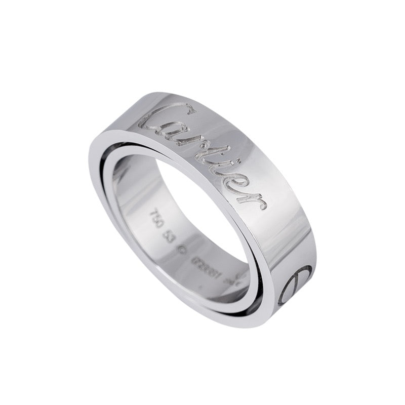 Time4Diamonds Custom White Gold Double Ring