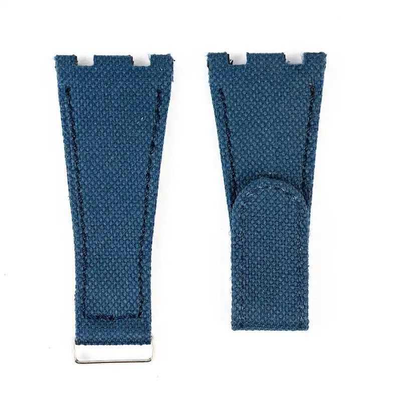 Custom Navy Blue Nylon Strap for AP Royal Oak Offshore 42