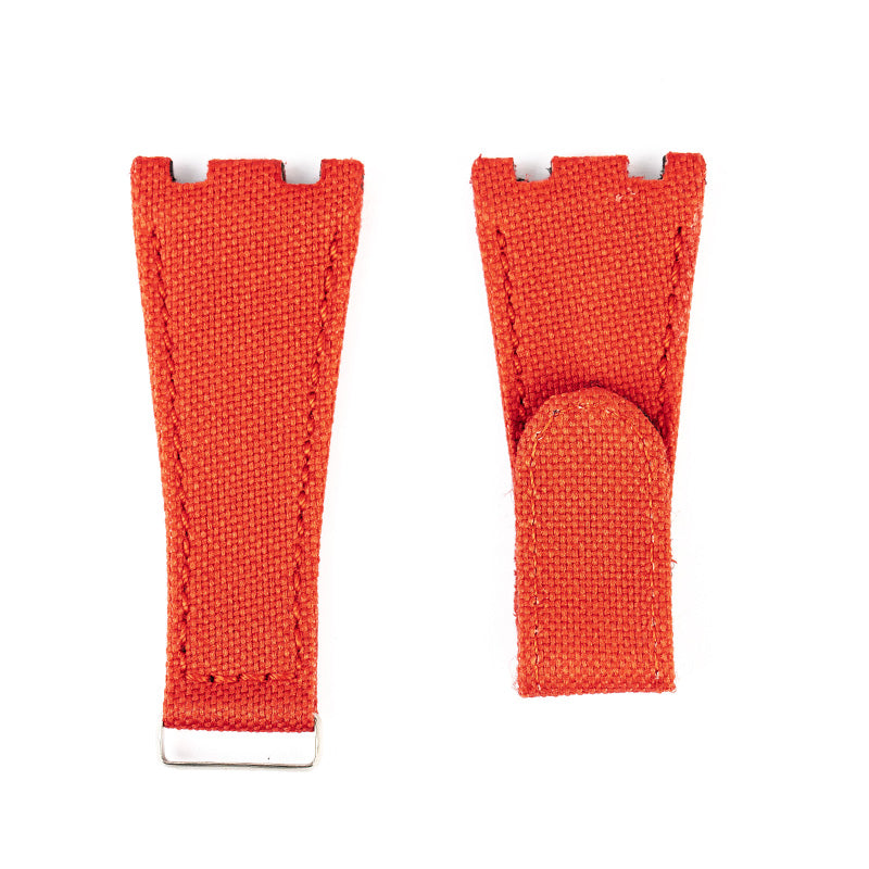 Custom Red Nylon Strap for Audemars Piguet Royal Oak Offshore 42