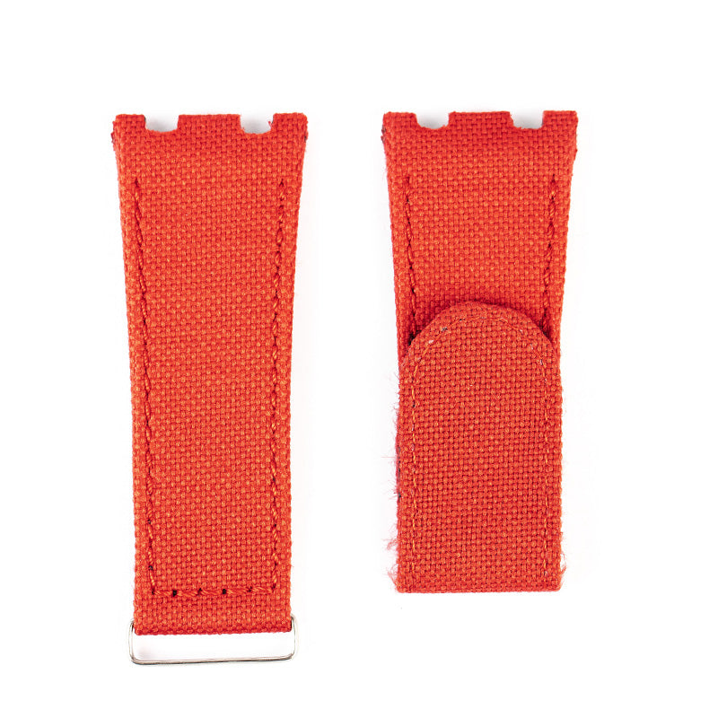 Custom Red Nylon Strap for Audemars Piguet Royal Oak Offshore 44