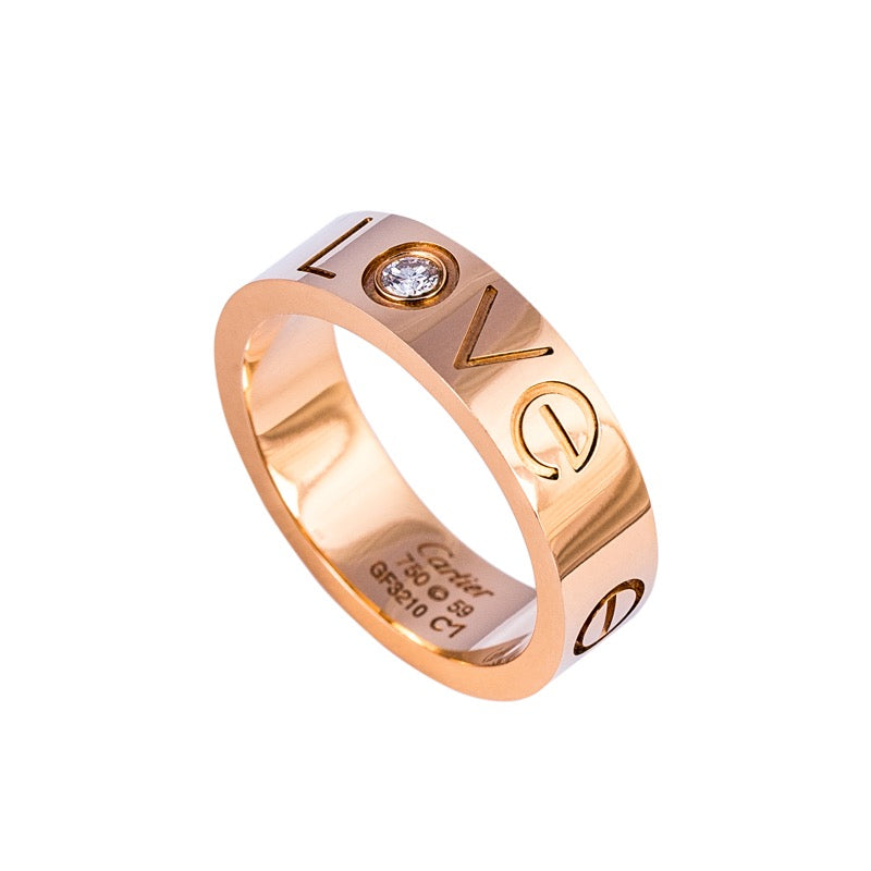 Time4Diamonds Custom Rose Gold Ring with Diamond