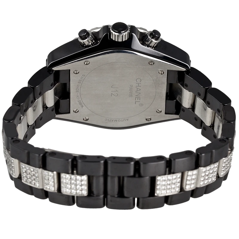 Back case view of Chanel J12 Chronograph 41mm H0940