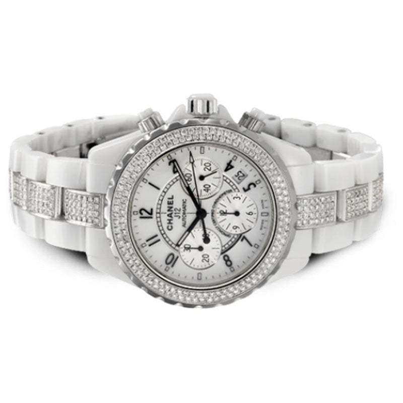 Side view of Chanel J12 Chronograph 41mm H1007