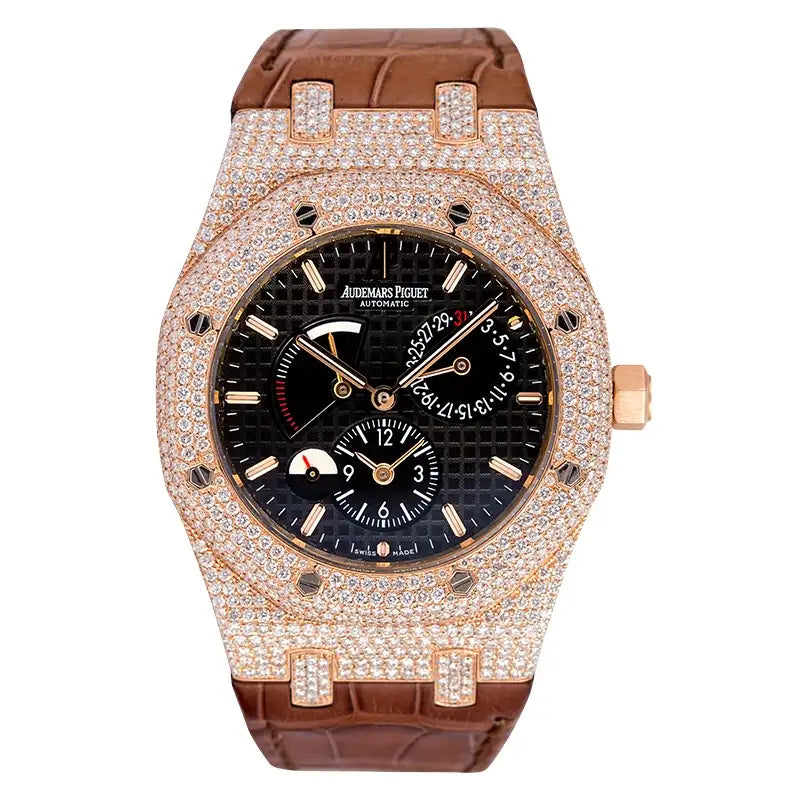 Full view of Audemars Piguet Royal Oak Dual Time Rose Gold