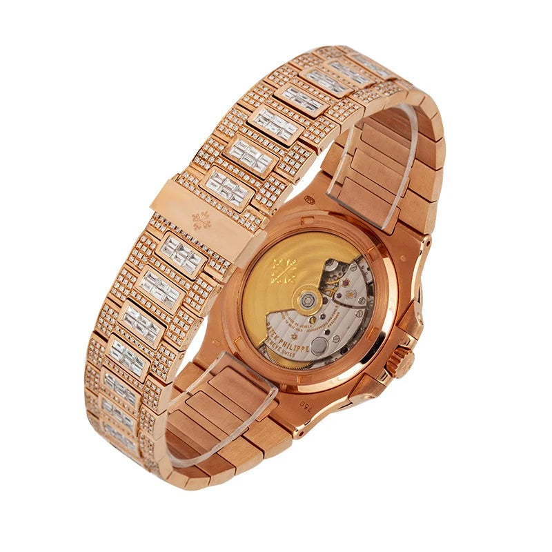 Back view of Patek Philippe Nautilus 57111R-001 Rose Gold Watch