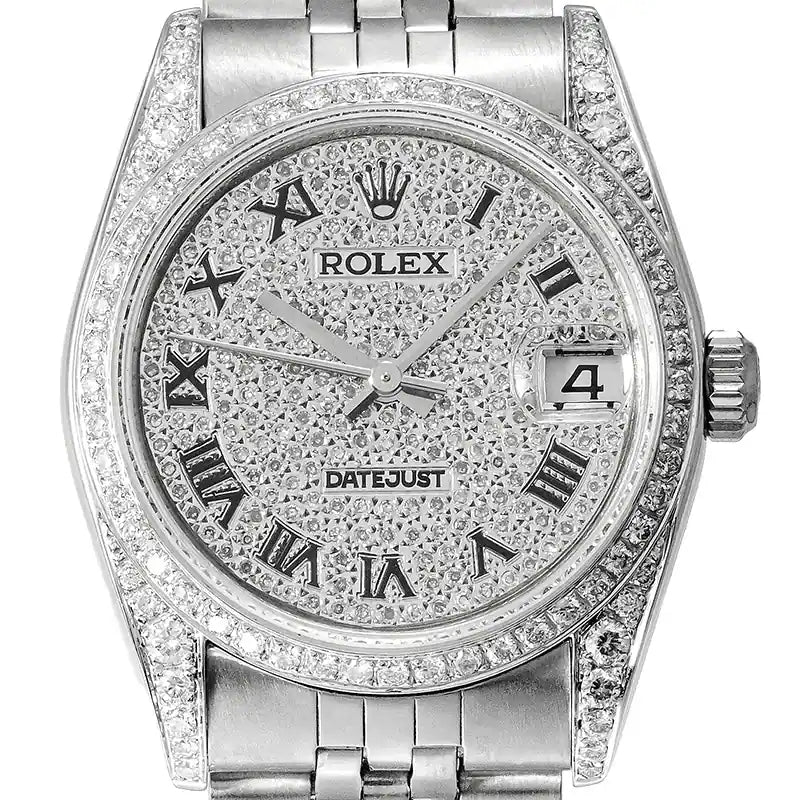 Custom Diamond Set Rolex Datejust 31mm 78274