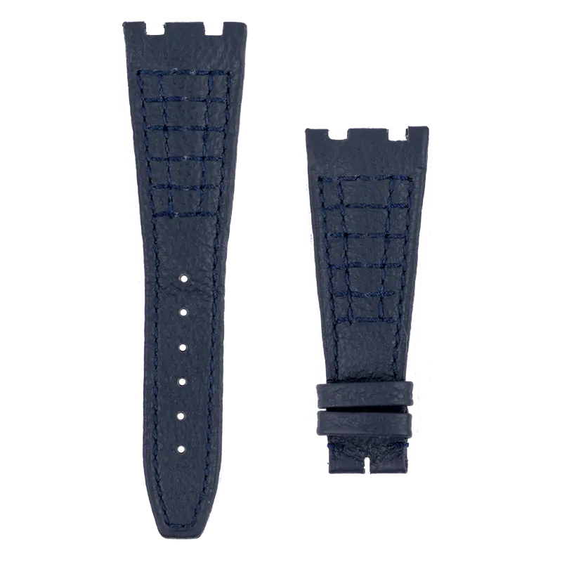 Custom Navy Blue Strap For AP Royal Oak Offshore 42mm