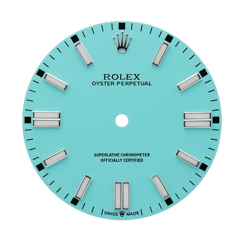Custom 'Tiffany' Blue Dial for Oyster Perpetual 41
