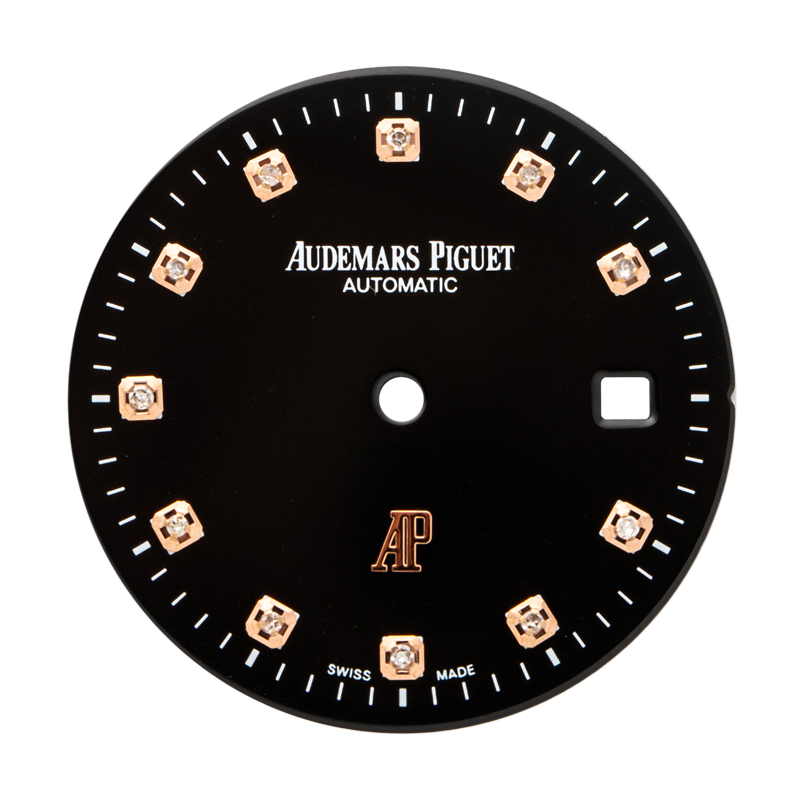 Custom Black/Diamond Dial for Royal Oak 41