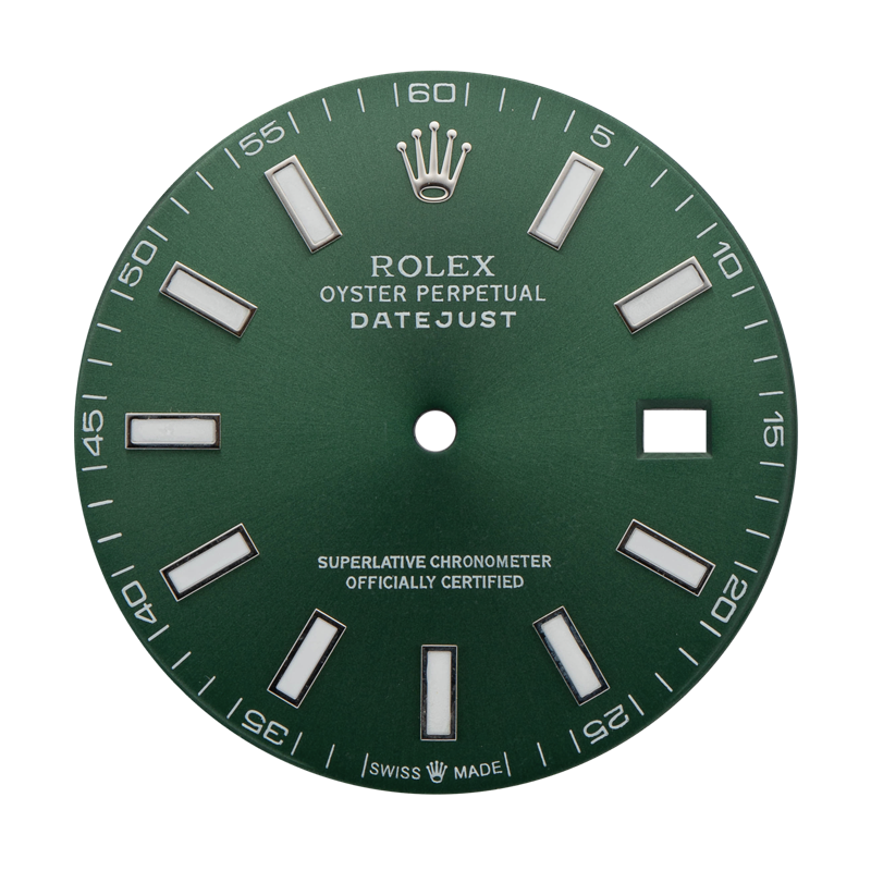 Custom Green/Index Dial for Rolex Datejust 41