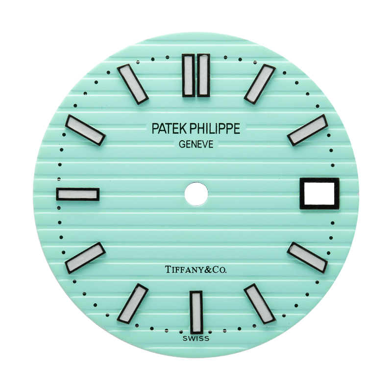 Custom "Tiffany" Blue Dial for Patek Philippe Nautilus 5711